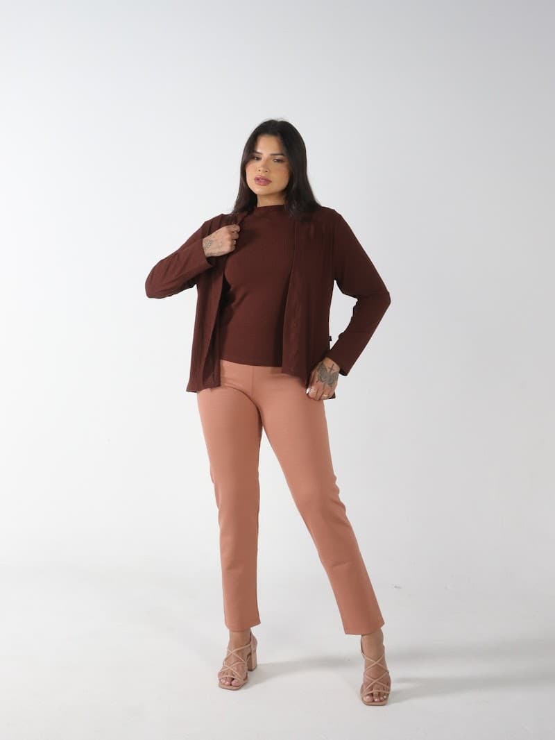 Conjunto Canelado Completo