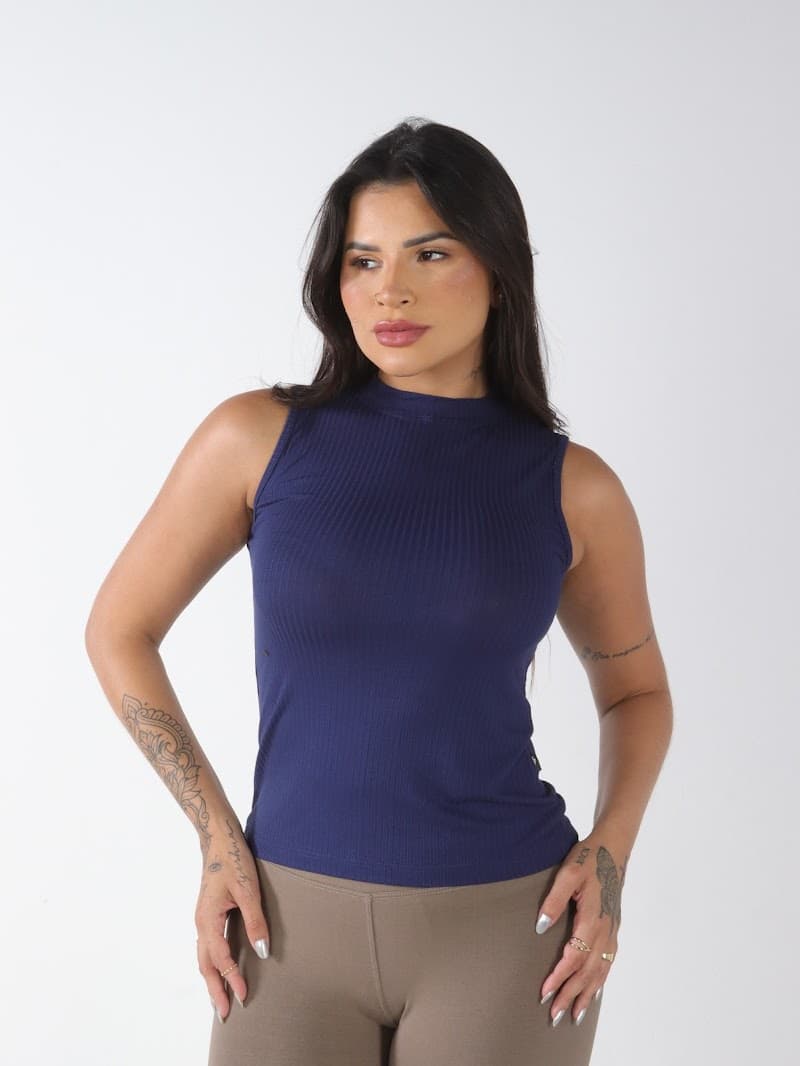 Conjunto Canelado + Viscolegging